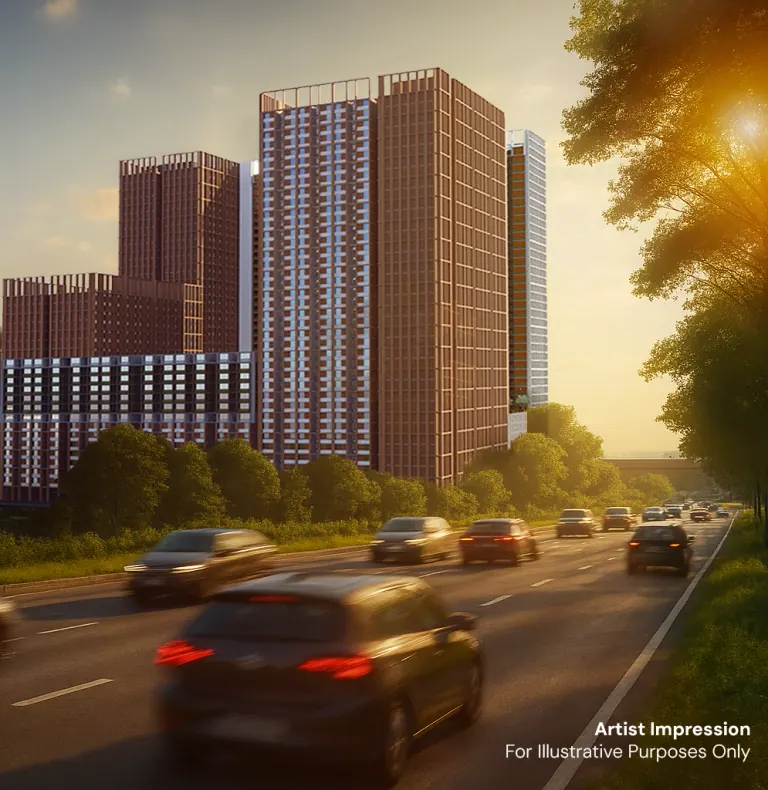 Co-Op City @ Rawang streetscape render